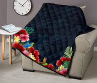 Colorful Jungle Premium Quilt - Polynesian Pride