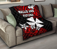 Wallis and Futuna Rugby Premium Quilt Unique Vibes - Polynesian Pride