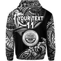Custom Federated States of Micronesia Zip Hoodie Unique Vibes Black LT8 - Polynesian Pride