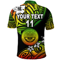 Custom Federated States of Micronesia Polo Shirt Unique Vibes Reggae LT8 - Polynesian Pride