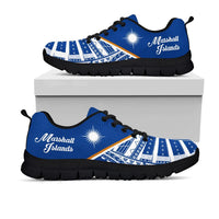 Marshall Islands Rising Sneakers - Marshall Islands Flag 2nd - A16 - Polynesian Pride