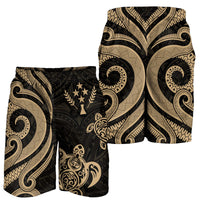 Kosrae Men's Short - Gold Tentacle Turtle - Polynesian Pride