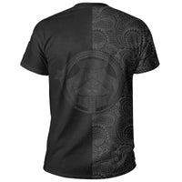 Hawaiian Polynesian Pele Kanaka T shirt The Half Grey - Polynesian Pride