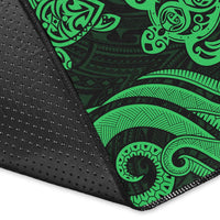 Fiji Area Rug - Green Tentacle Turtle - Polynesian Pride
