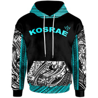 Kosrae Hoodie Minimalist Style Unisex Black - Polynesian Pride