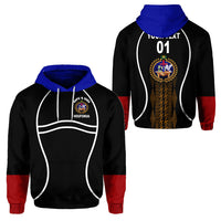 Custom Tonga Mapu A Vaea Hoodie Houfonua Original Style, Custom Text and Number LT8 Unisex Black - Polynesian Pride