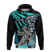 Custom Maori Aotearoa Hoodie New Zealand Simple Style LT16 - Polynesian Pride