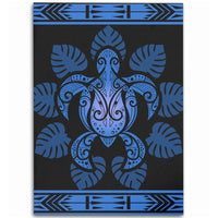 Hawaii Area Rug - Tribe Turtle Area Rug AH - Polynesian Pride