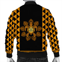 Hawaii Bomber Jacket - Kakau Turtle Bomber Jacket AH - Polynesian Pride