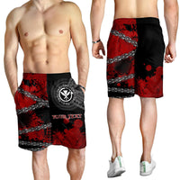 Hawaii Kanaka Maoli Polynesian Personalised Men's Shorts - Polynesian Chain Style - Polynesian Pride