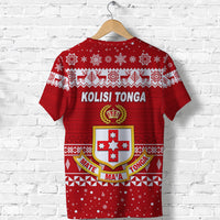 Kolisi Tonga College Christmas T Shirt Simple Style LT8 - Polynesian Pride