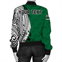 (Personalized) Hawaii Bomber Jacket - Konawaena High Tribal Kakau Bomber Jacket AH - Polynesian Pride