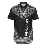Kosrae Polynesian Chief Shirt - Black Version Men Black - Polynesian Pride