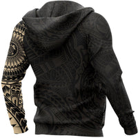 Hoodie Polynesian Little Turtle Tattoo Style - Polynesian Pride