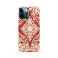 Polynesian Tough Case Red And Yellow iPhone 12 Pro Max - Polynesian Pride