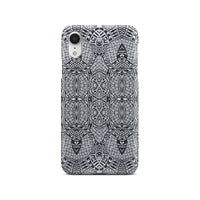 Polynesian Phone Case Black And White iPhone Xr - Polynesian Pride