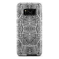 Polynesian Tough Case White And Black Samsung Galaxy S8 - Polynesian Pride