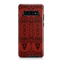 Polynesian Tough Case Red Samsung Galaxy S10 - Polynesian Pride