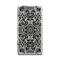 Polynesian Tribal Tough Case Black White iPhone 6 - Polynesian Pride