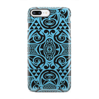 Polynesian Tough Case Grown Blue White iPhone 8 Plus - Polynesian Pride