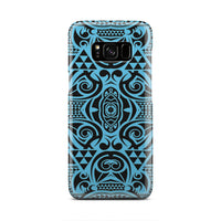 Polynesian Phone Case Grown Blue White Samsung Galaxy S8 - Polynesian Pride