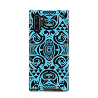Polynesian Tough Case Grown Blue White Samsung Galaxy Note 10 Plus - Polynesian Pride