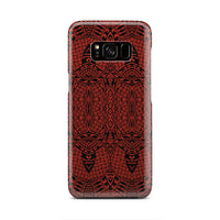 Polynesian Phone Case Red Samsung Galaxy S8 - Polynesian Pride