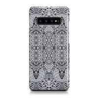 Polynesian Phone Case Black And White Samsung Galaxy S10 Plus - Polynesian Pride