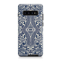 Polynesian Tough Case Blue Samsung Galaxy S10 - Polynesian Pride
