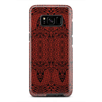 Polynesian Tough Case Red Samsung Galaxy S8 - Polynesian Pride