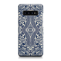 Polynesian Phone Case Blue Samsung Galaxy S10 - Polynesian Pride