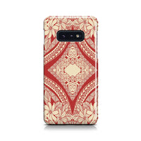 Polynesian Phone Case Red And Yellow Samsung Galaxy S10e - Polynesian Pride