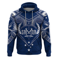 Custom Samoa Independence Day Hoodie Chest Tattoo Symbolic Style LT7 - Polynesian Pride