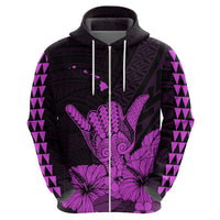 Hawaii Shaka Sign Hoodie Purple Version LT9 - Polynesian Pride