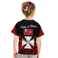 Wallis et Futuna Kid T Shirt Happy Independence Day LT9 - Polynesian Pride