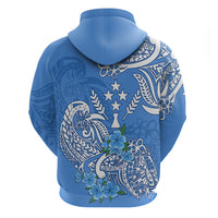 FSM Kosrae State Hoodie Polynesian Floral Tribal LT9 - Polynesian Pride