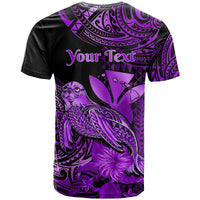 Custom Hawaii Monk Seal T Shirt Polynesian Kakau With Kanaka Purple LT14 - Polynesian Pride
