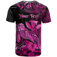 Custom Hawaii Monk Seal T Shirt Polynesian Kakau With Kanaka Pink LT14 - Polynesian Pride