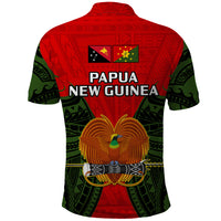 Papua New Guinea Polo Shirt Eastern Highlands Province Mix Coat Of Arms Polynesian Art LT14 - Polynesian Pride