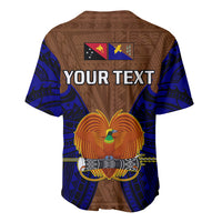 (Custom Personalised) Papua New Guinea Baseball Jersey Manus Province Mix Coat Of Arms Polynesian Art LT14 - Polynesian Pride