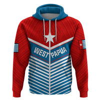 West Papua Hoodie Coat of Arms and Morning Star Flag LT14 - Polynesian Pride