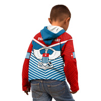 West Papua Kid Hoodie Coat Of Arms And Morning Star Flag LT14 - Polynesian Pride