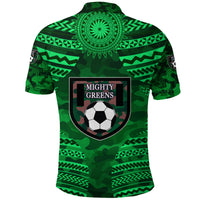 Mighty Greens Polo Shirt Military Football Team Creative Style LT8 - Polynesian Pride