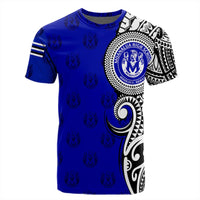 Custom Hawaii Moanalua High Tribal Kakau T Shirt - Polynesian Pride