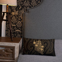 Polynesian Basic Pillow - Gold Pineapple - Polynesian Pride