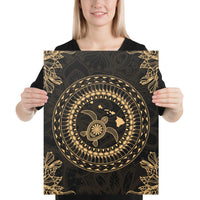 Hawaii Turtle Tradition Canvas 16x20 Canvas White - Polynesian Pride