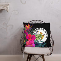 Niue Polynesian Basic Pillow - Tropical Bouquet - Polynesian Pride