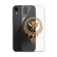 Kanaka Maoli Iphone Case The Eyes Gold AH iPhone XR Phone Case Gold - Polynesian Pride