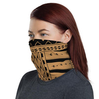 Gold Neck Gaiter AH J0 - Polynesian Pride