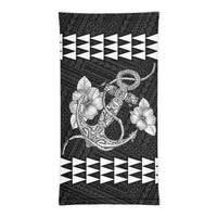 Hawaii Bandana Kakau Polynesian Anchor Neck Gaiter - White - Polynesian Pride